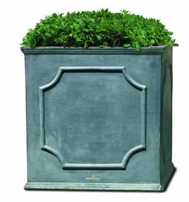 Campania International Fiber Clay Sm Cumberland Sq Planter Urn/Planter Campania International